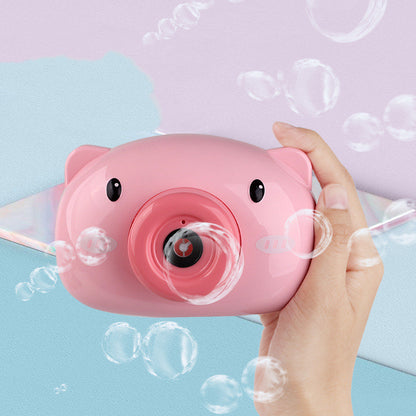 Kids' Bubble Camera Toy pig