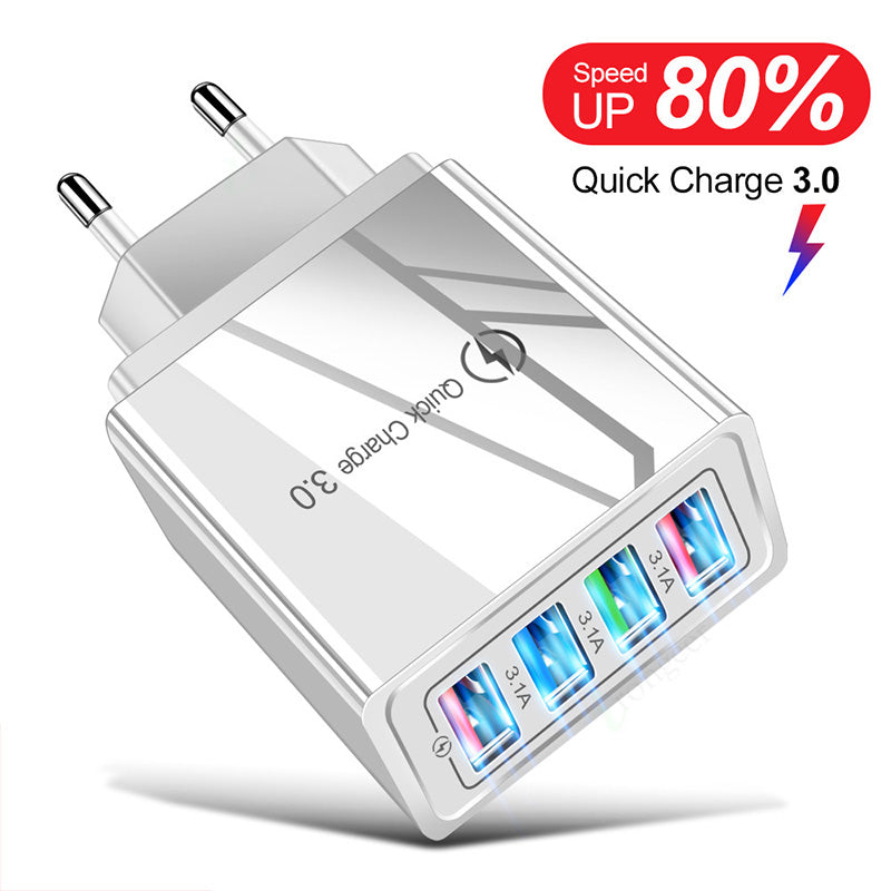  Quick Charge Technology - Universal USB Charging