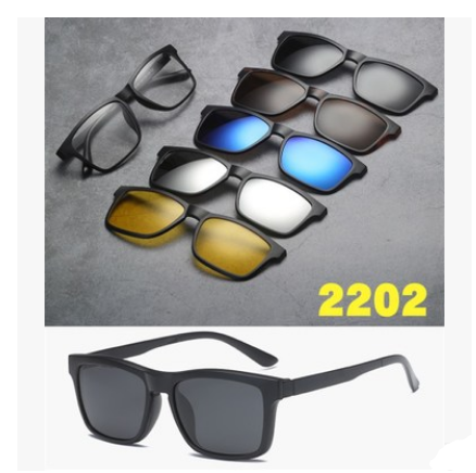 Vintage-style polarized eyeglasses for men and women