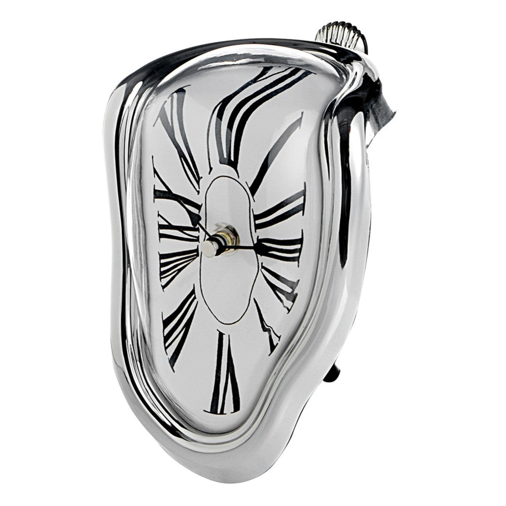 Stylish Clock with Melting Design for Modern Home Decor