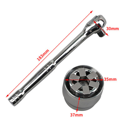 Durable Alloy Steel Material - Universal Grip Wrench