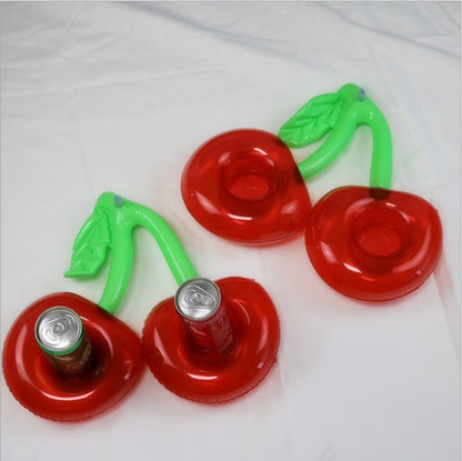 Inflatable Cup Holder for Poolside Beverages