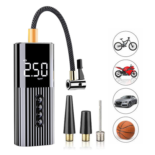 Portable Mini Car Digital Display Air Pump for Effortless Inflation