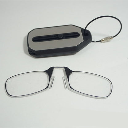 Durable Nose Clip Reading Glasses - Plastic Frame
