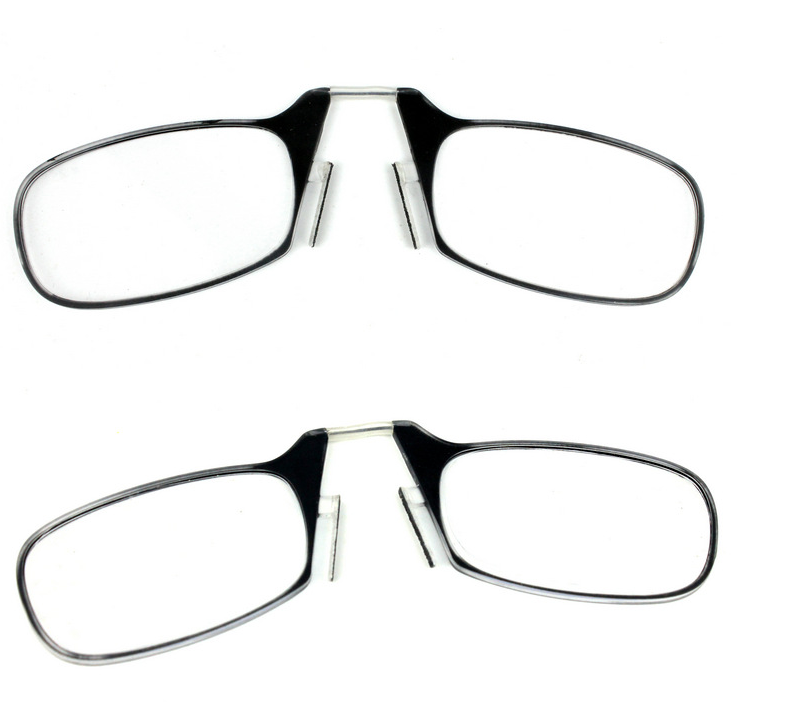 Versatile Nose Clip Eyeglasses - Elegant Design