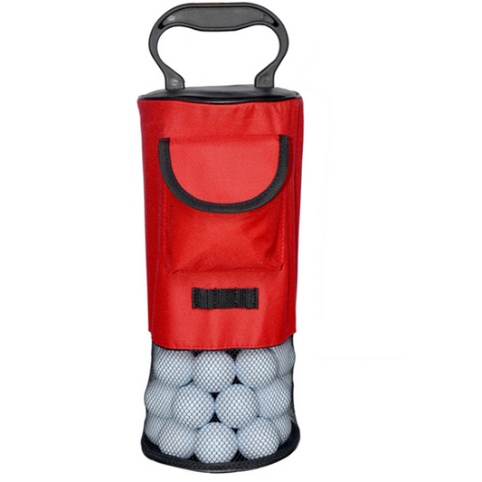 Balls for Golfers | Convenient Golf Ball Pickup and Storage Bag Front