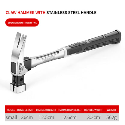 Double Nail Slot and Strong Magnet - Quality Claw Hammer for Every Project