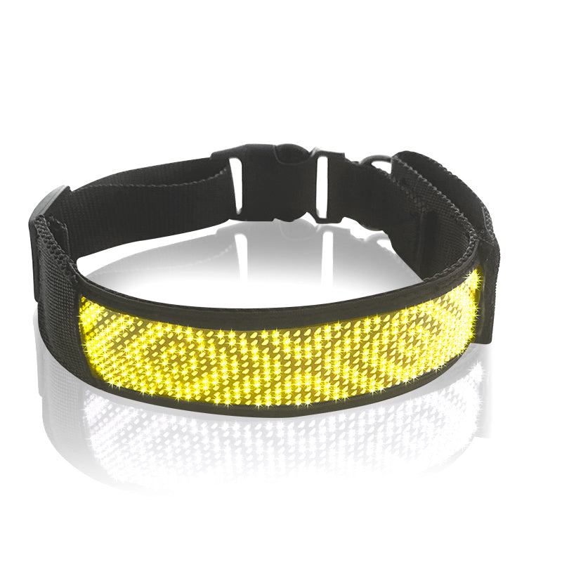 Adjustable LED Dog Collar - Enhanced Visibility