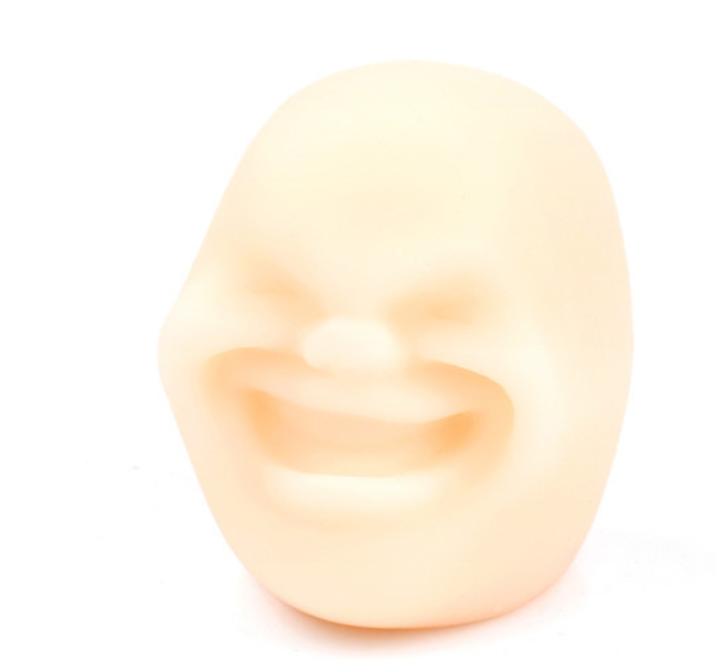 Pinchable Human Face Toy - Relax and Enjoy - Compact Design