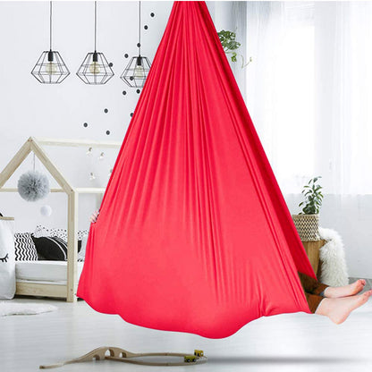 Kids Cotton Outdoor indoor Adventure Swing Hammock For Noisy Child Therapy