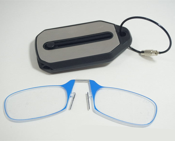 Lightweight Nose Clip Readers - Side View
