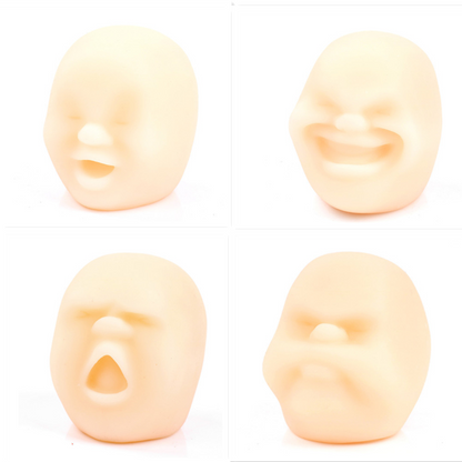 Cute Pinchable Human Face Toy - Stress Relief - Playful and Fun Experience