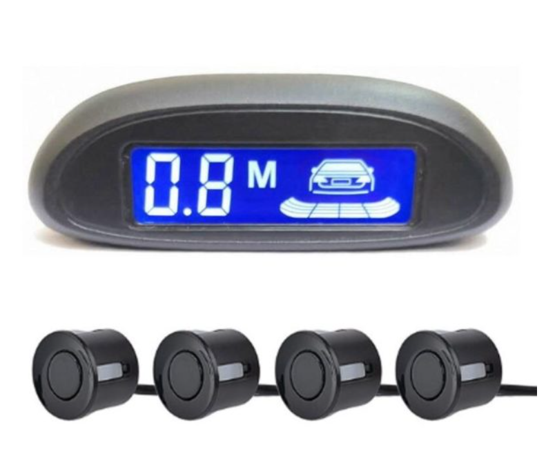 LCD Parking Sensor with Universal 22mm Sensor - Reversing Radar Alarm for Effective Parking Assistance