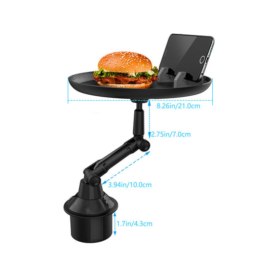 Portable car dining tray