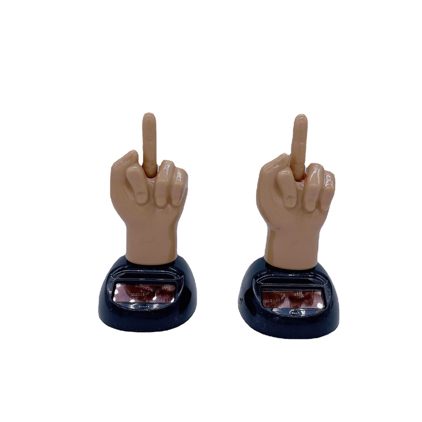 Moving Digit - Solar Powered Middle Finger Desk Ornament