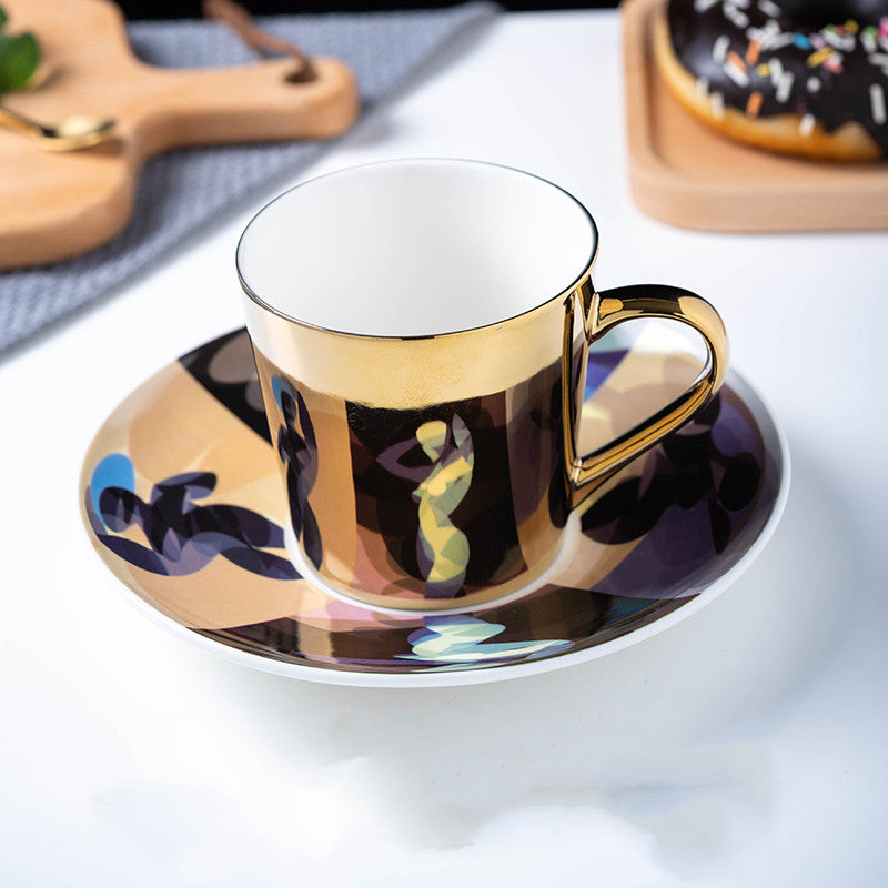 Autumn Illusions™ - Artistic Reflection Tea Cups Person
