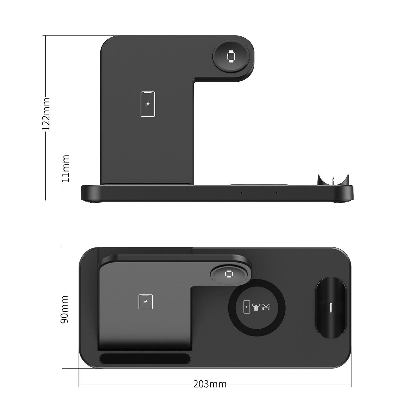 Charging Hub size