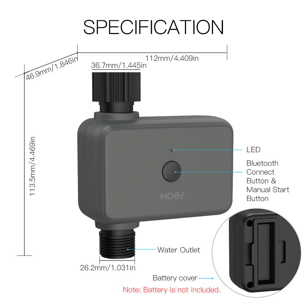 Smart Garden Watering System specification