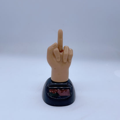 Moving Digit - Solar Powered Middle Finger Desk Ornament