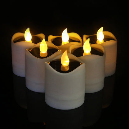 Solar-Powered Decorative Candles