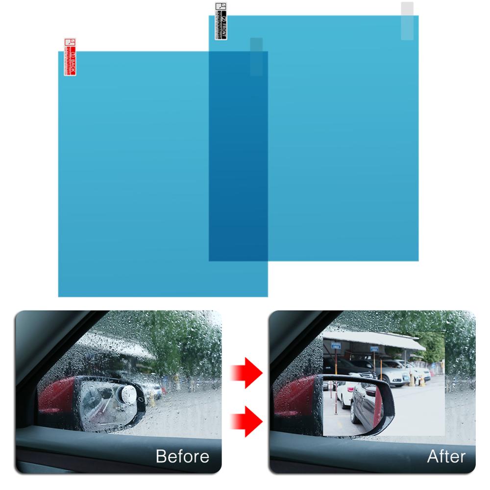 Car mirror waterproof film