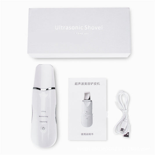 Ultrasonic Facial Scrubber - Front View - Facial Cleansing Scrubber